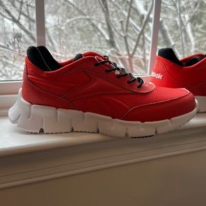 Boys Red Reebok Running Sneakers NWT